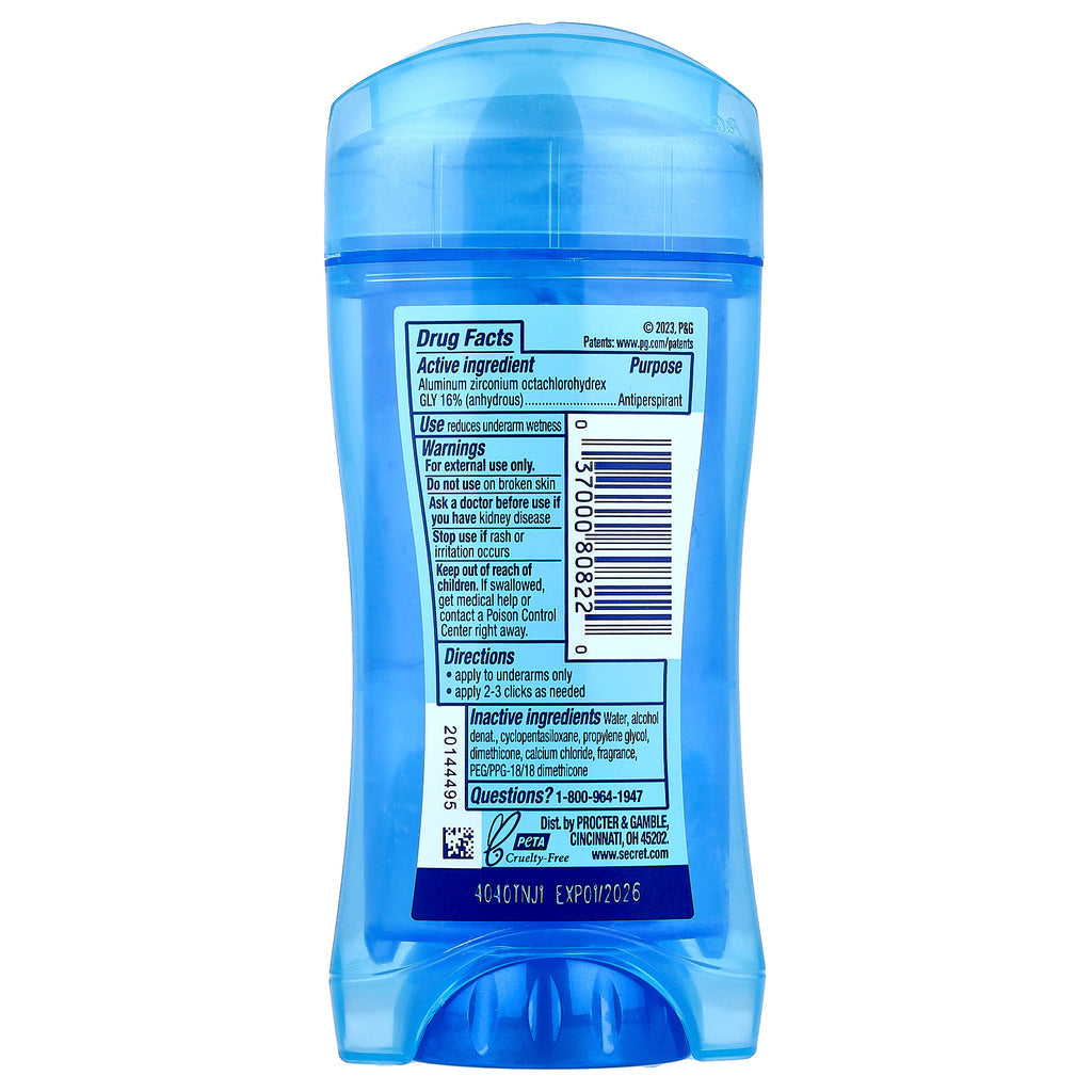 Secret Outlast Clear Gel Completely Clean 73g
