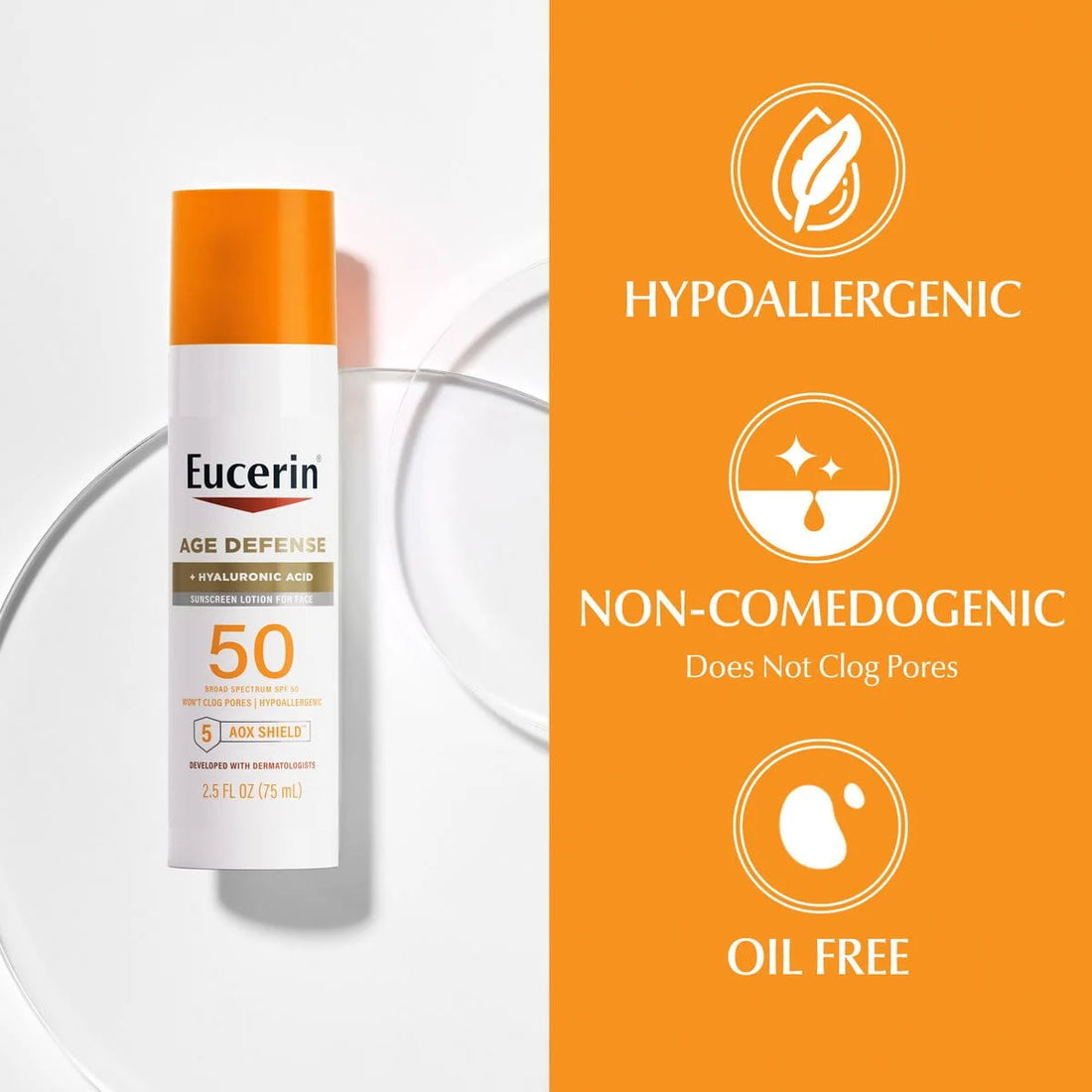 Sun Age Defense Face Sunscreen SPF50 - 75ml