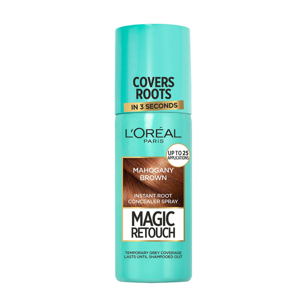 Magic Retouch Instant Root Concealer Spray Mahogany Brown
