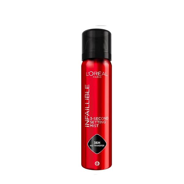 L'Oréal Paris Infallible 3 Second Setting Spray 75ml – صورة 3