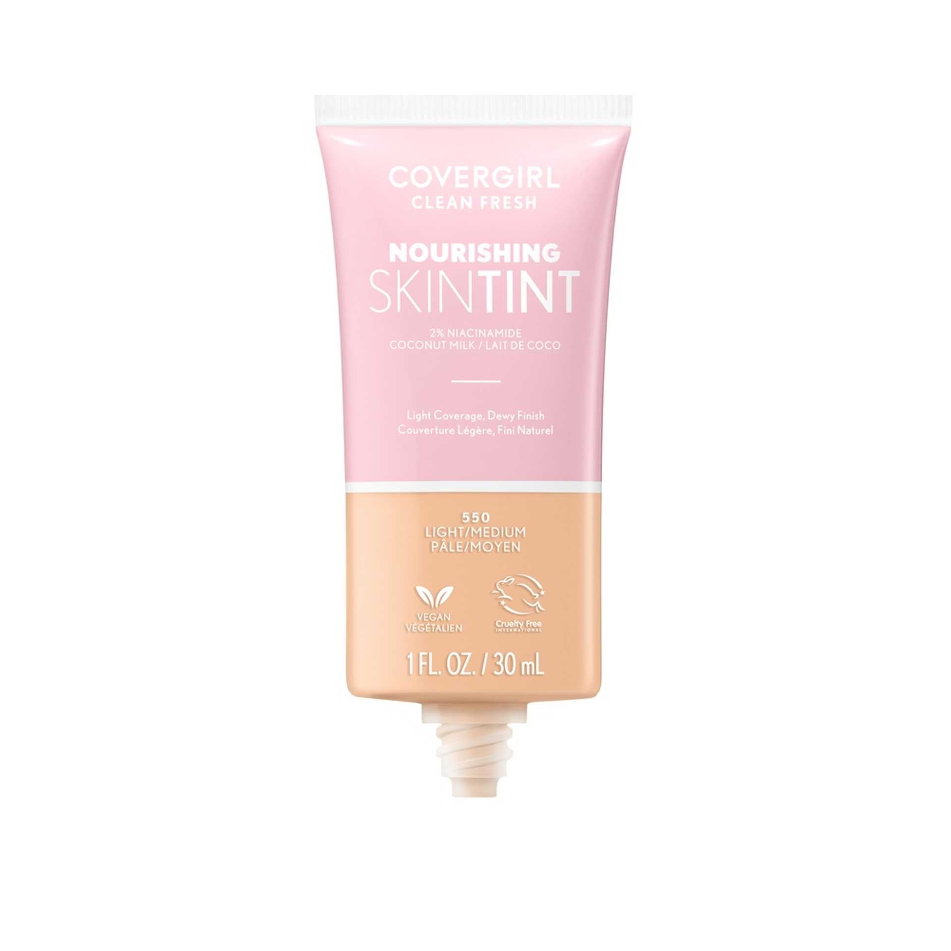 COVERGIRL Clean Fresh Skin Milk Nourishing Foundation - open