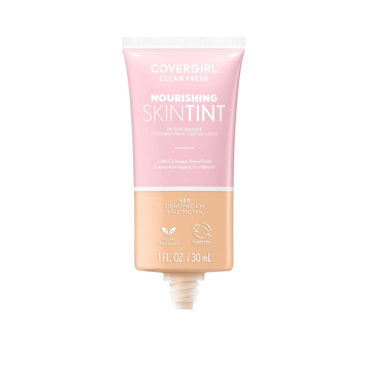 COVERGIRL Clean Fresh Skin Milk Nourishing Foundation - open
