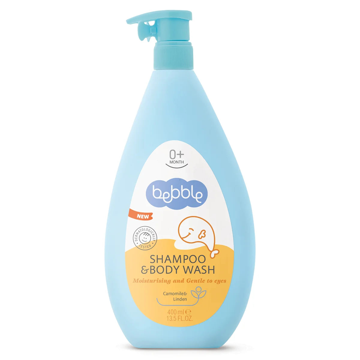 Shampoo & Body Wash Sensitive - 400ml