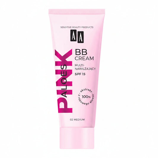 Aloes Pink Multi-Moisturizing BB Cream Medium 02 -30ml