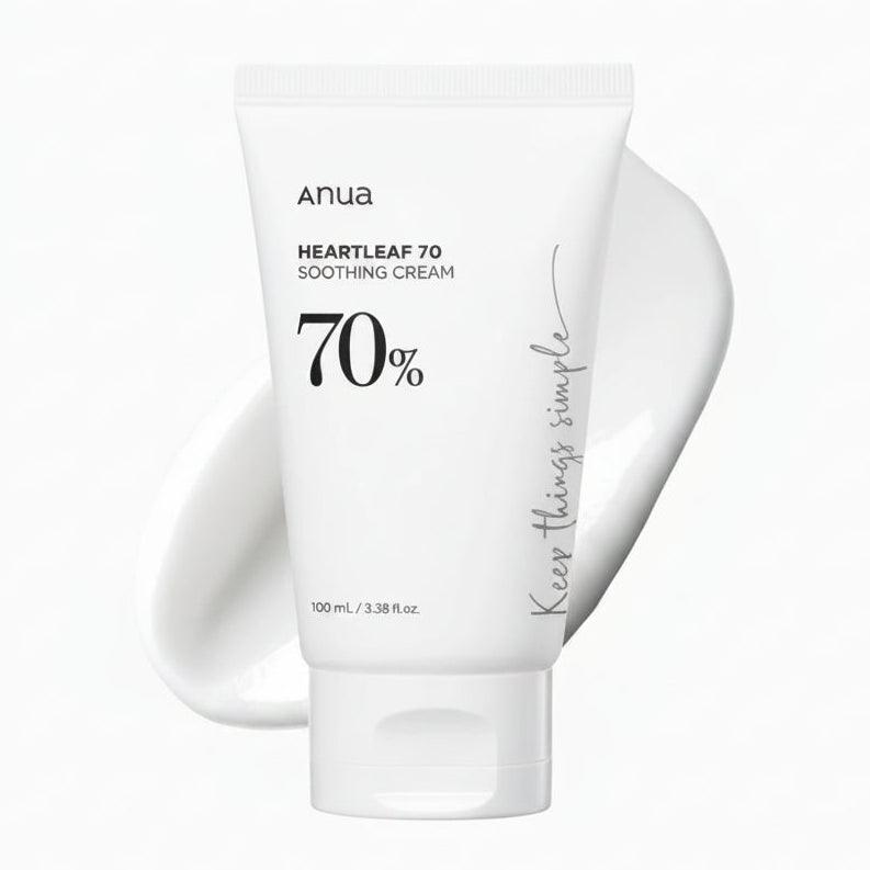Anua Heartleaf 70% Soothing Cream 100ml – صورة 2