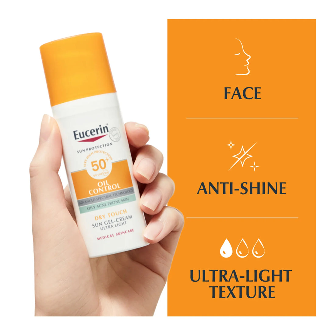 Sun Oil Control Gel-Cream SPF50+ - 50ml