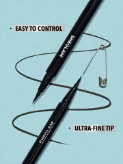 Pro Precision Waterproof Liquid Eyeliner Black - 0.6ml