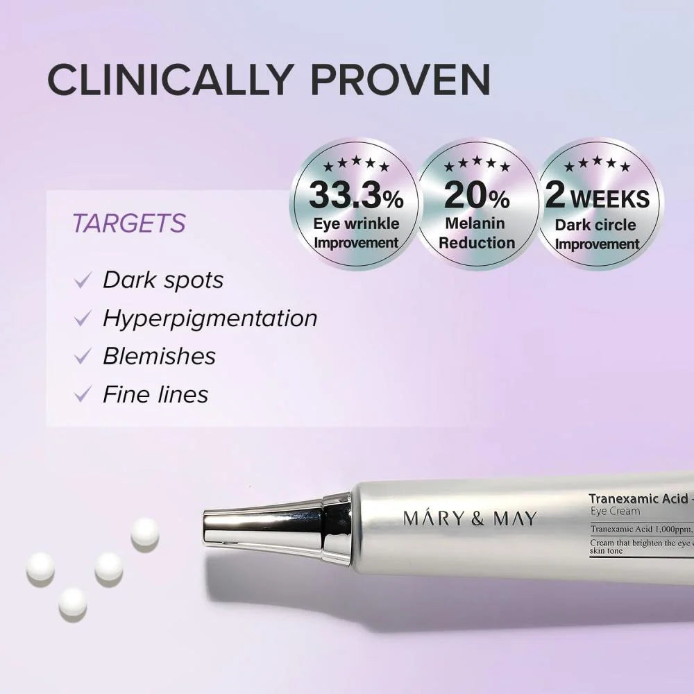Tranexamic Acid + Glutathione Eye Cream - 30g