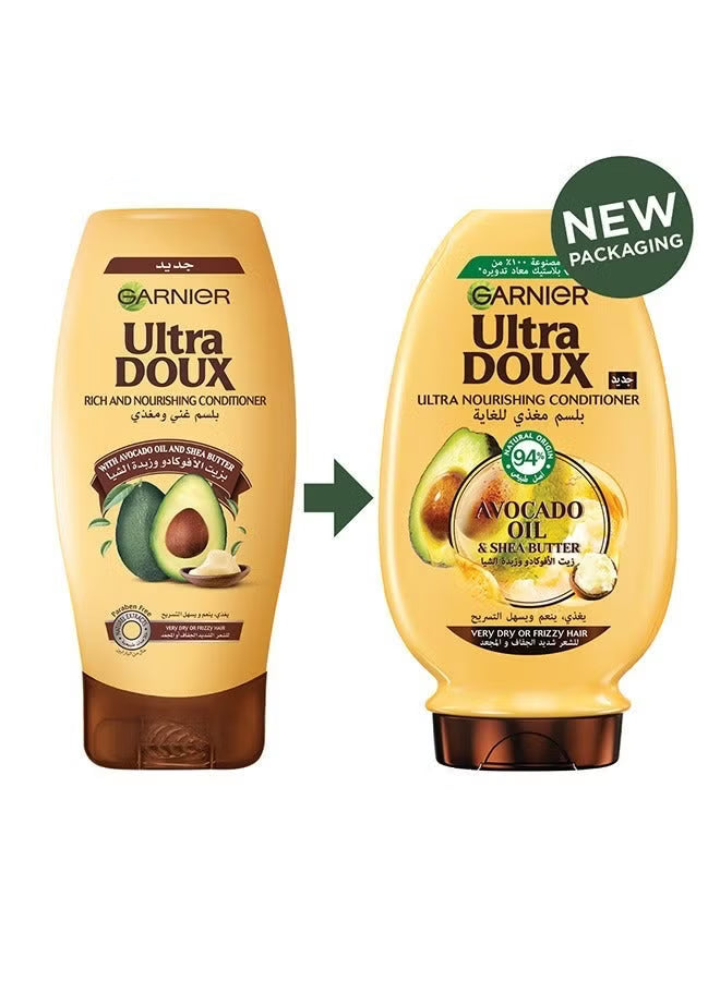Ultra Dolce Avocado Oil & Shea Butter Shampoo -300ml