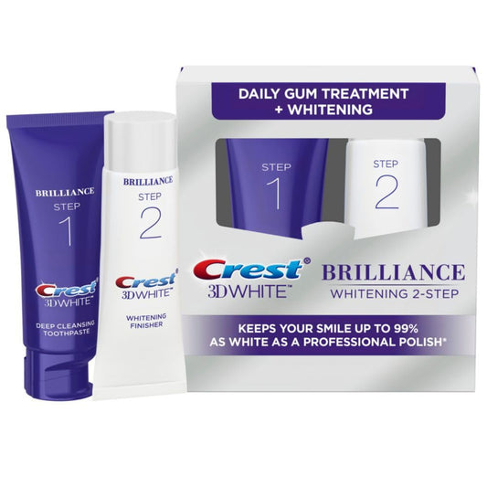 Crest 3D White Brilliance Whitening 2-Step
