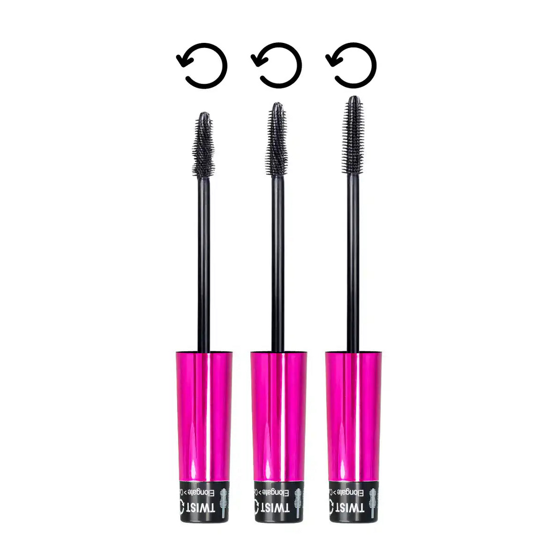 Volume Mascara 3 Dimension Black - 8ml