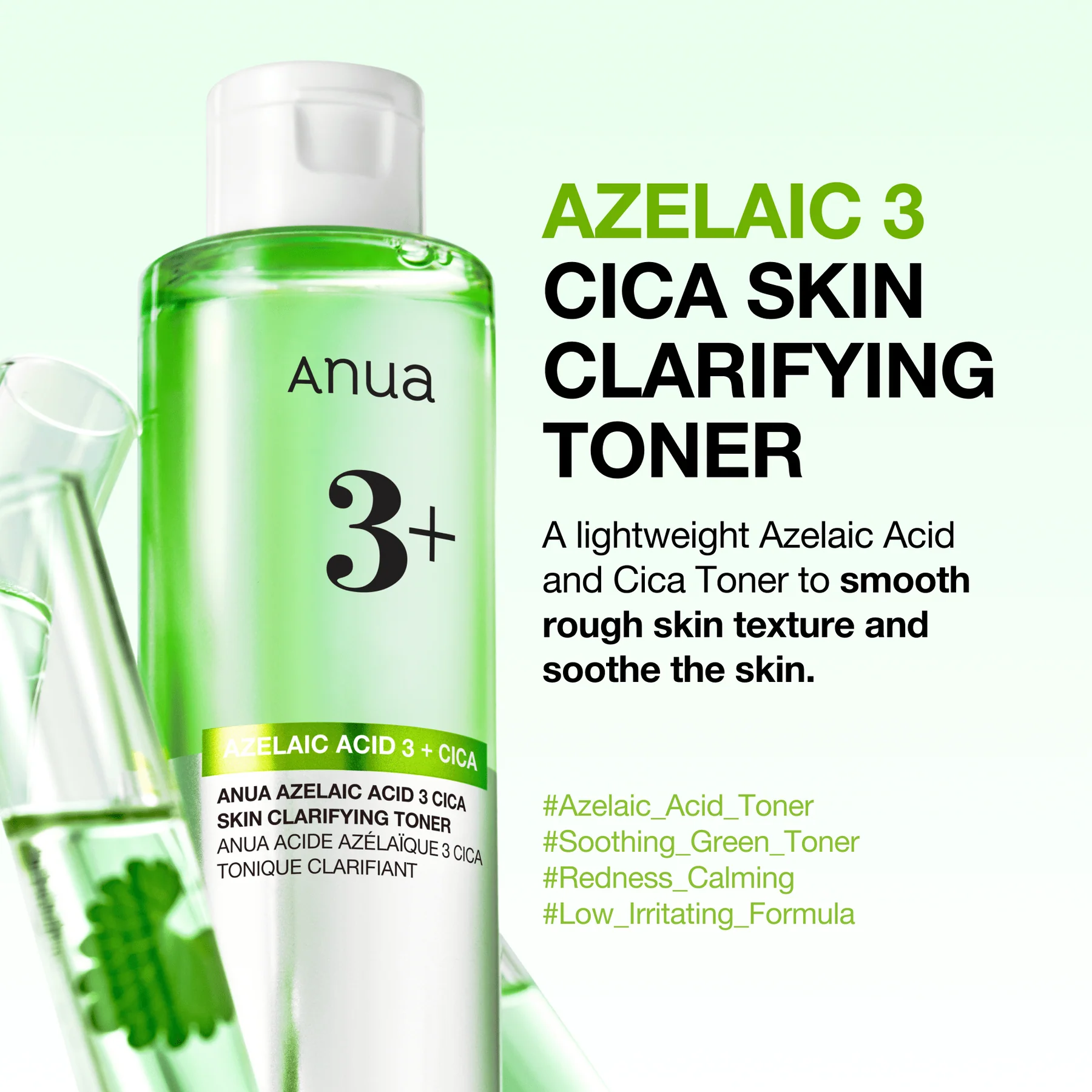 Azelaic Acid 3% + Cica Purifying Toner -250ml