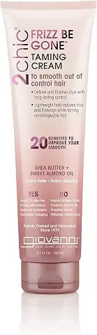 2Chic Frizz Be Gone Taming Cream Shea Butter & Sweet Almond Oil -150ml
