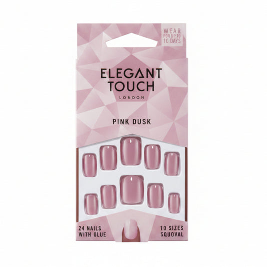 Pink Dusk Nails 24pcs