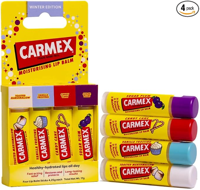 Winter Edition Moisturising Lip Balm Sticks -4x4.25g