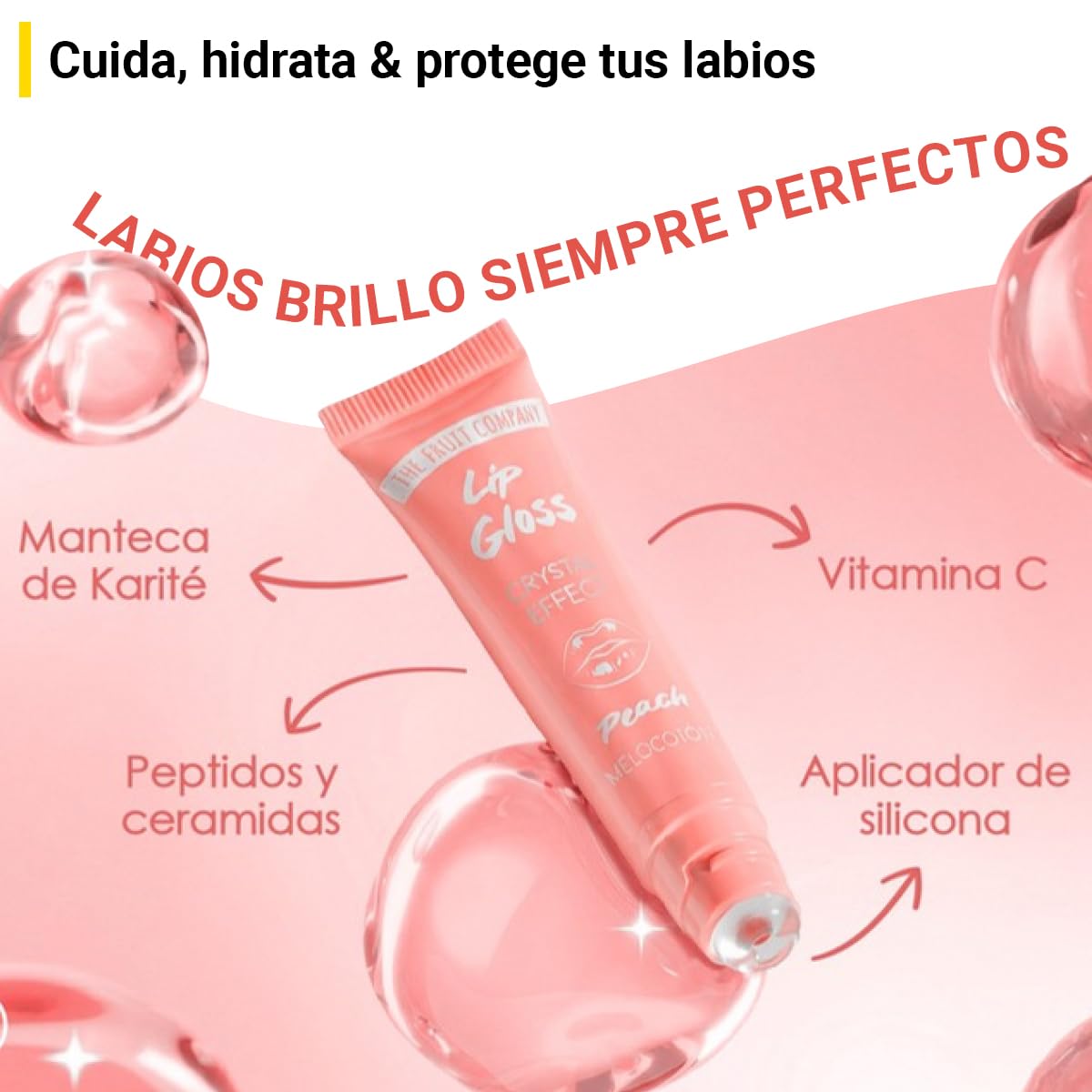 Crystal Effect Lip Gloss -12g