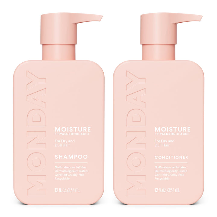 Moisture Hyaluronic Acid Shampoo & Conditioner Set - 354ml