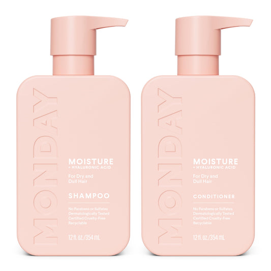 Moisture Hyaluronic Acid Shampoo & Conditioner Set - 354ml
