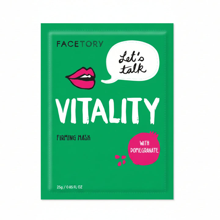 Let's Talk Vitality Firming Mask Pomegranate - 25g