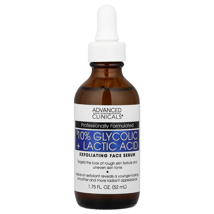 10% Glycolic + Lactic Acid Serum -52ml