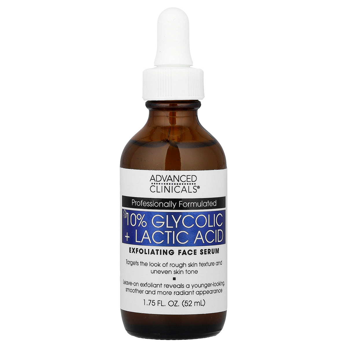 10% Glycolic + Lactic Acid Serum -52ml
