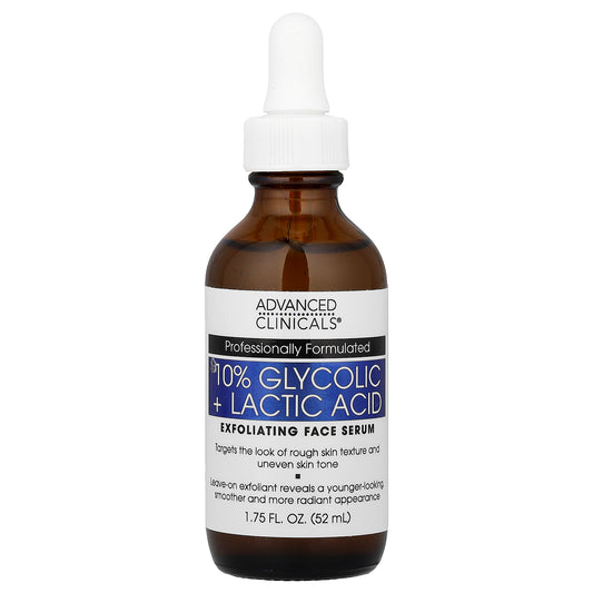 10% Glycolic + Lactic Acid Serum -52ml