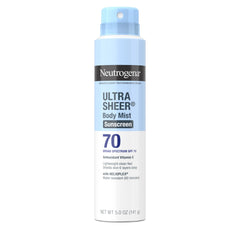 Ultra Sheer Body Mist Sunscreen Spray -141g