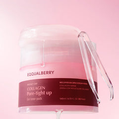 Collagen Pore-Tight Up Gel Toner Pads -60pcs