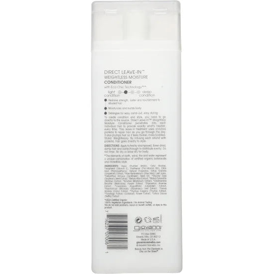 Direct Leave-In Weightless Moisture Conditioner -250ml