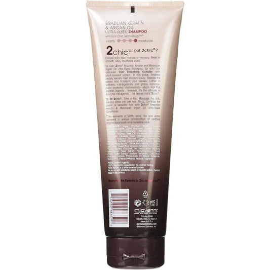 2Chic Ultra-Sleek Shampoo Brazilian Keratin -250ml