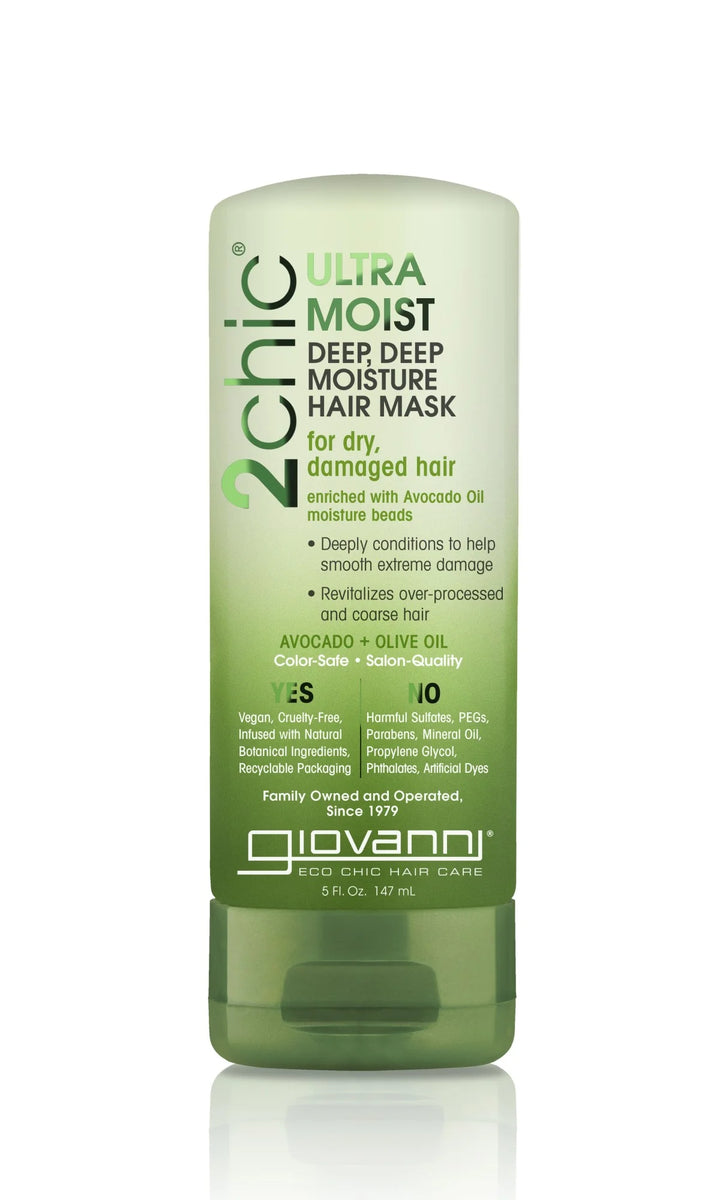 2Chic Ultra Moist Deep Moisture Hair Mask Avocado & Olive Oil -147ml