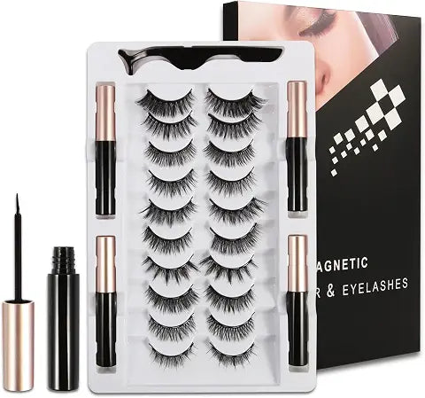 Magnetic Eyelashes & Eyeliner Kit