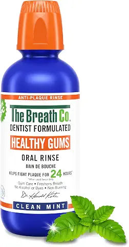 Healthy Gums Anti-Plaque Oral Rinse Clean Mint -500ml