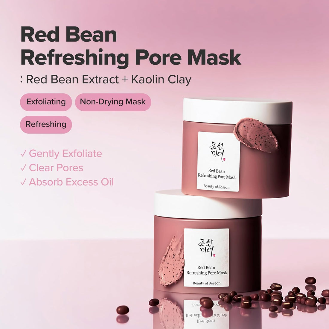 Refreshing Red Bean Mask - 140ml