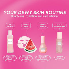 Watermelon Glow Dewy Skin Routine Set