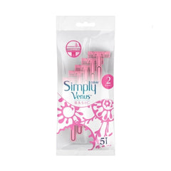 Simply Venus Basic Razors -5pcs