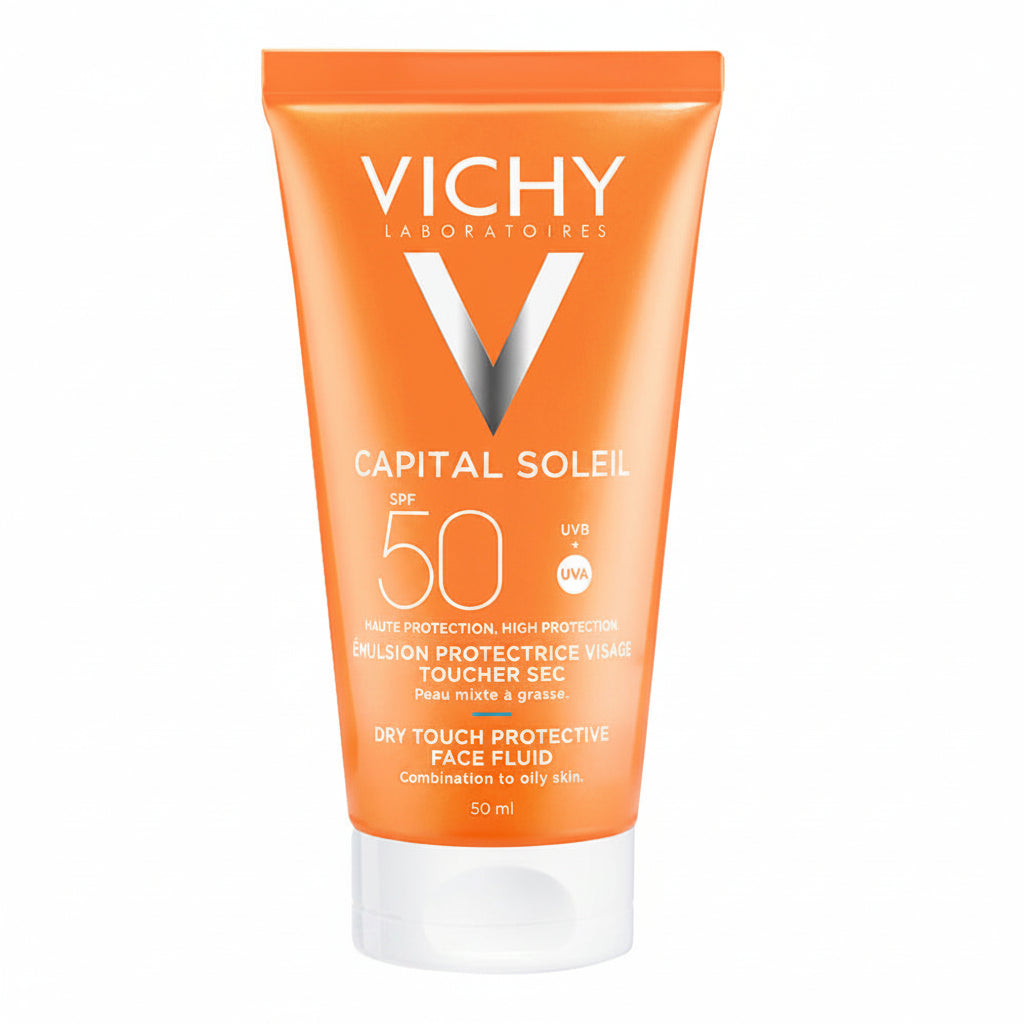 Capital Soleil Dry Touch Face Emulsion SPF50 - 50ml