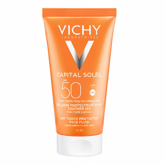 Capital Soleil Dry Touch Face Emulsion SPF50 - 50ml