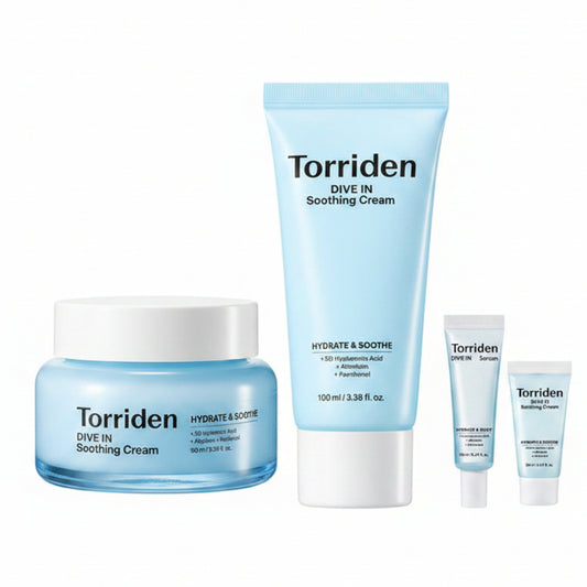 Dive-In Low Molecular Hyaluronic Acid Soothing Cream Double Set -2pcs