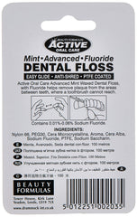 Active Advanced Mint Waxed Dental Floss - 100m
