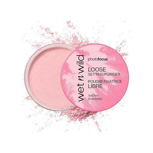 Photo Focus Loose Setting Powder Soft Pink - 20g