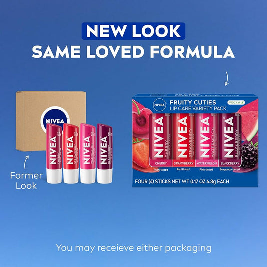 Lip Care Fruit Tinted Balm Variety Pack