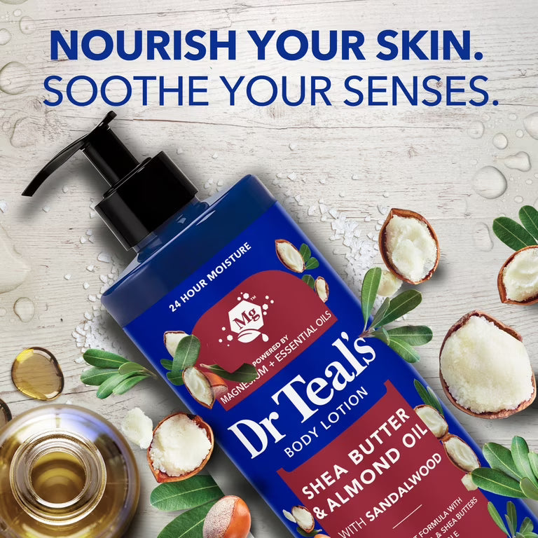 Shea Butter & Almond Oil Body Lotion -532ml