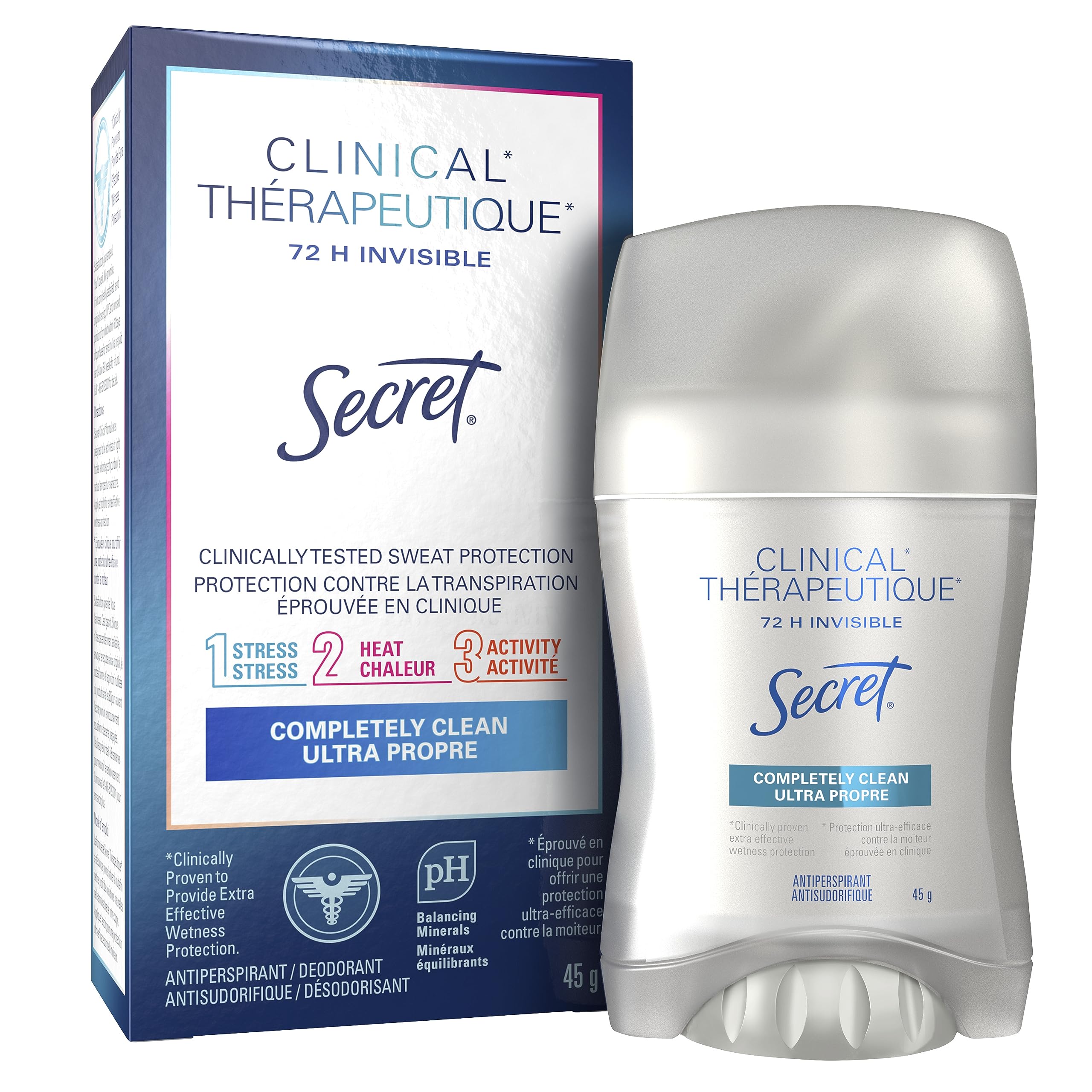 Clinical Invisible Solid - Completely Clean - 45g