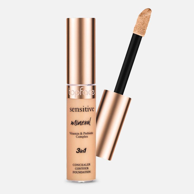 Sensitive Mineral 3 in 1 Concealer, Contour & Foundation -12ml
