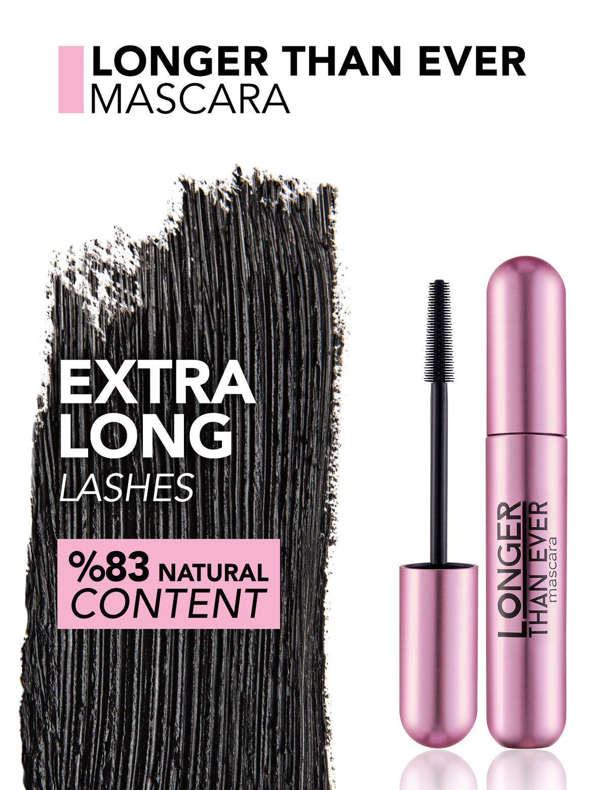 Longer Than Ever Mascara  Black – 10ml