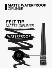 Matte Waterproof Dipliner Black – 2.5ml