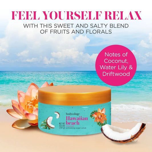 Hawaiian Beach Exfoliating Sugar Scrub -297g