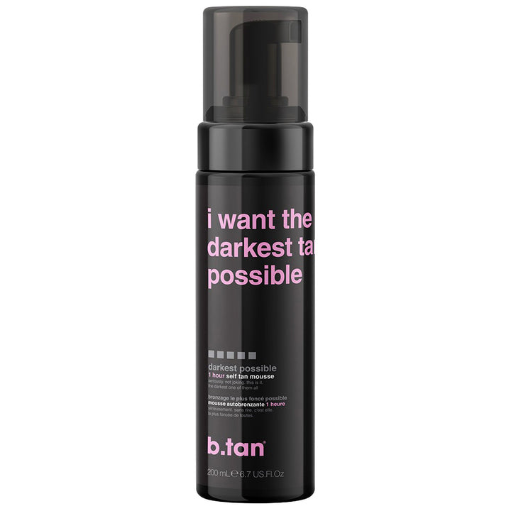 The Darkest Tan Possible Self Tan Mousse -200ml