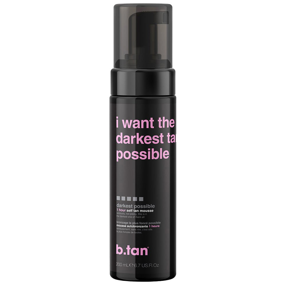 The Darkest Tan Possible Self Tan Mousse -200ml